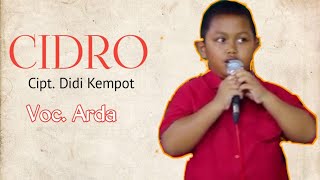 Arda - Cidro ( lyrics version )