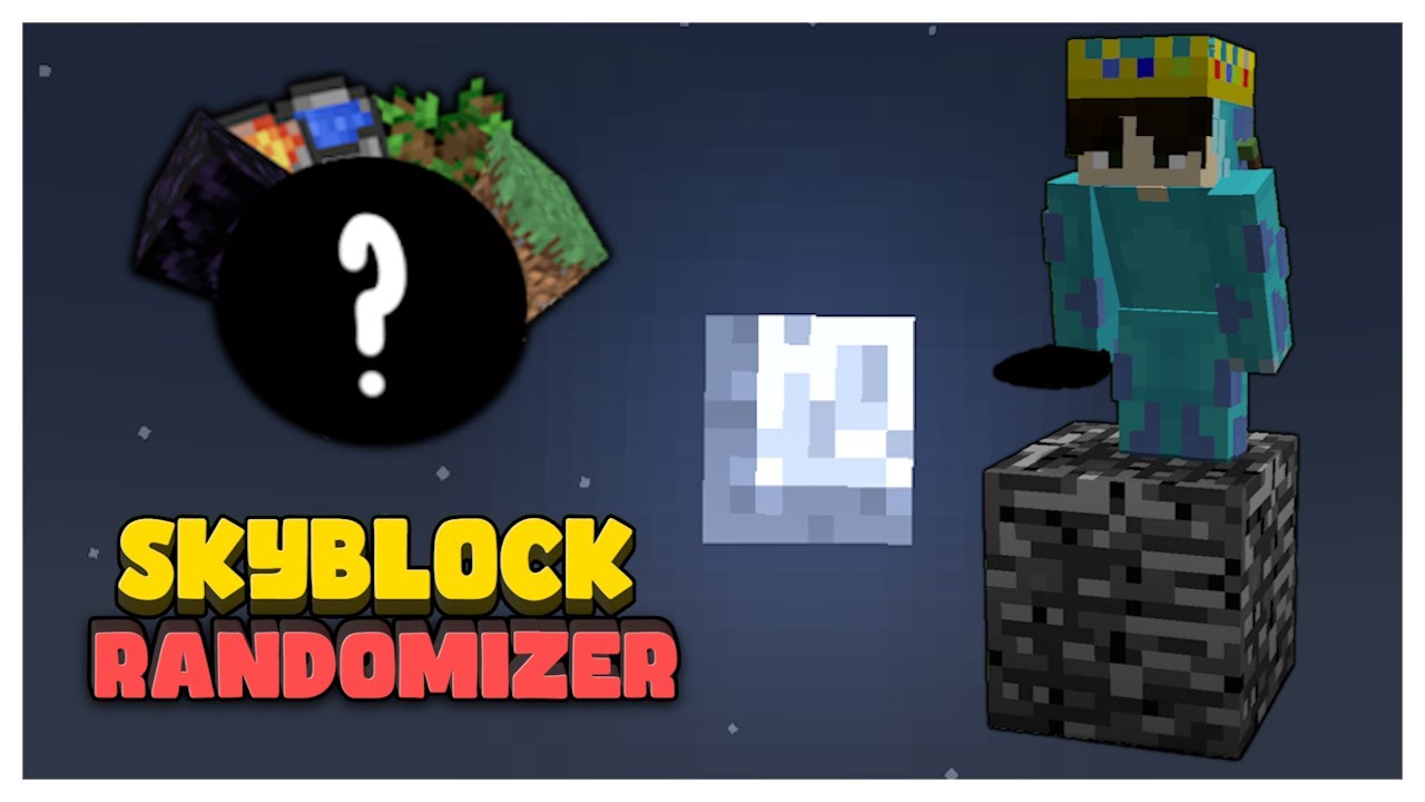 Skyblock Randomizer Luck is in the air Ep 2 YouTube