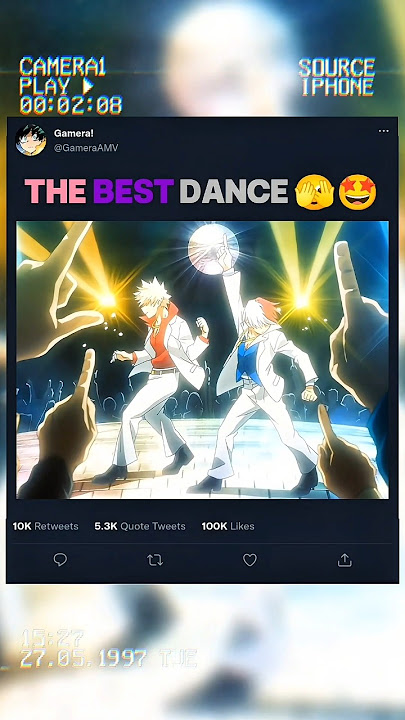 The best dance 🫣🤩 | #myheroacademia #edit #amv #mha #anime