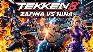 Tekken 8 | When Nina Traps Fails Against My Zafina..!!