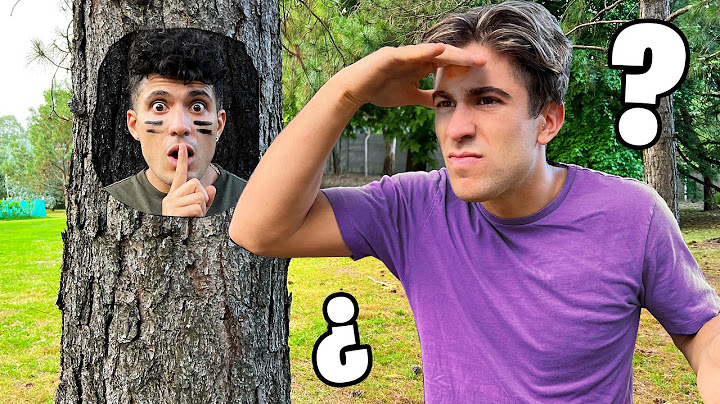 JUGANDO A LAS ESCONDIDAS EN EL BOSQUE !!