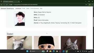 Tugas UTS Pemrog Web 1 Teknik Informatika UNP Kediri