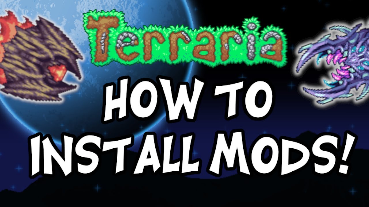 How to install Mods in Terraria 1.4.4.9 - tModLoader (2023) (NEW  installation) (Steam) 