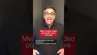 Mea Culpa with Michael Cohen now on YouTube!!!