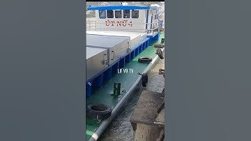 Vượt cống mạnh mẽ.sà lan.Lư vũ vlog