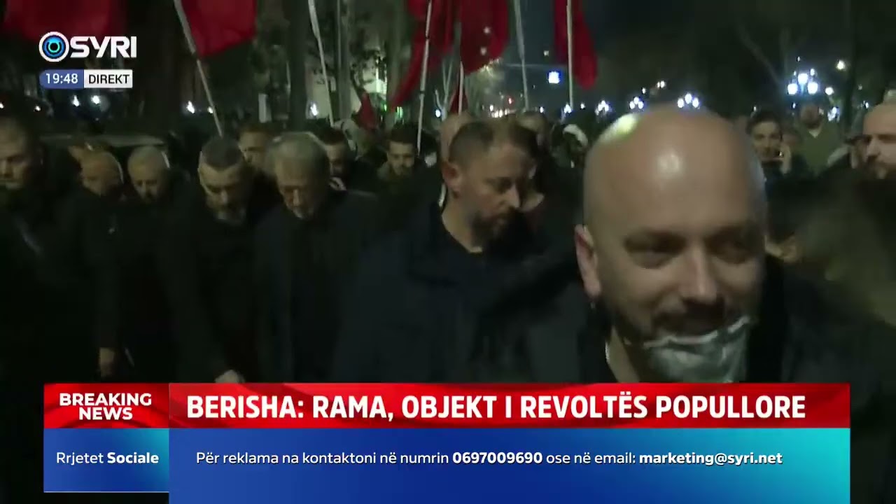 Pas dhunës disproporcionale të policisë së Prodës, protestuesit marshojnë drejt Parlamentit