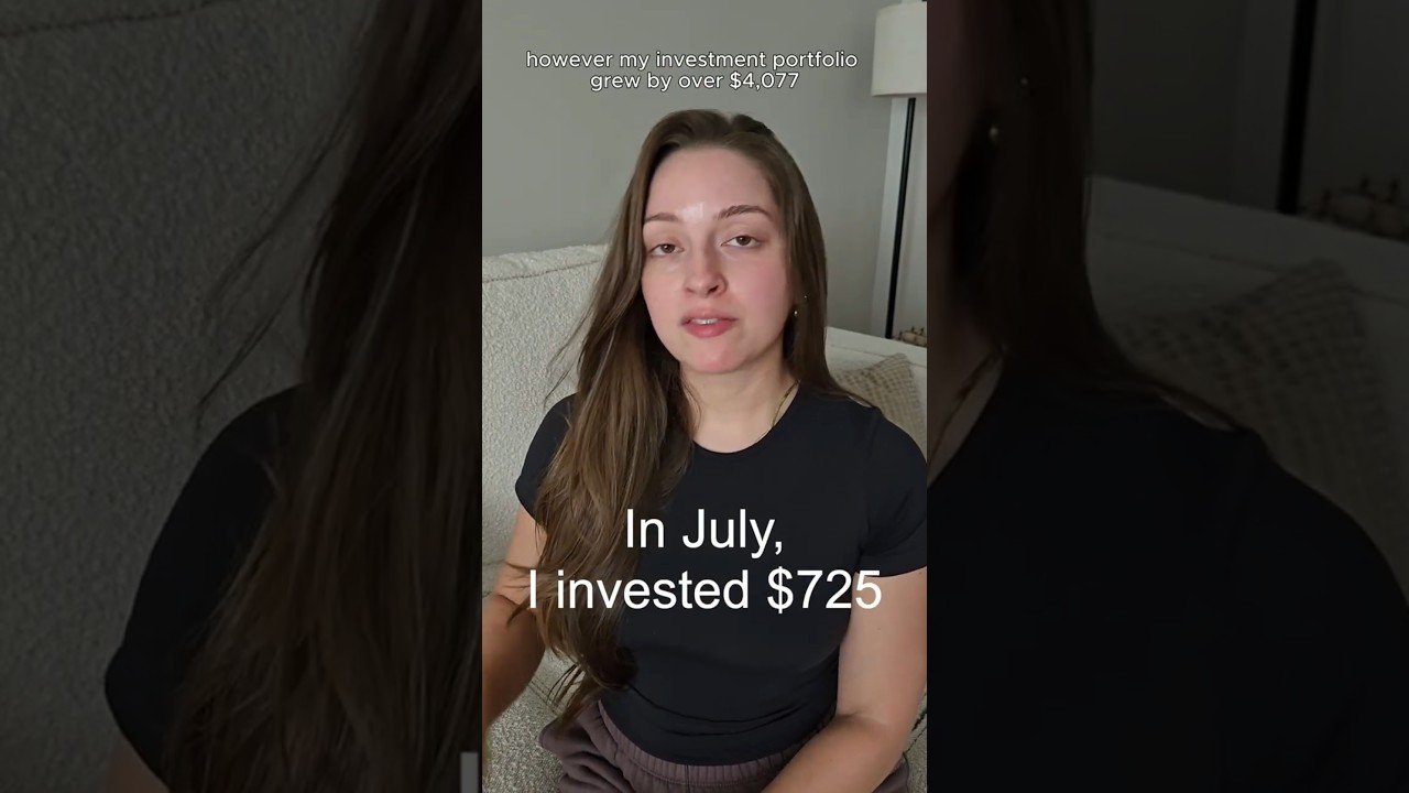 One month: 5 investment yields ,077 portfolio growth! #invest #vanguard #rothira #401k