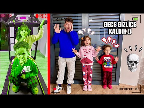 GECE GİZLİCE SPOR SALONUNDA KALDIK KUZEY ELİF !! BABAM KORKUTTU BİZİ !دي دي ميدو - لولو | قناة وناسة