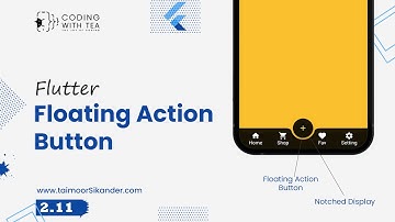 2.11 - Floating Action Button - Flutter tutorial for beginners 2025