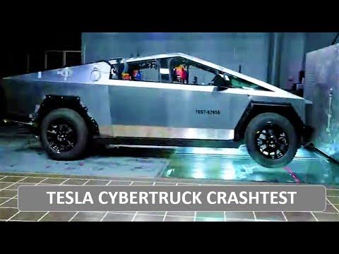 Tesla CYBERTRUCK Crash Test - YouTube