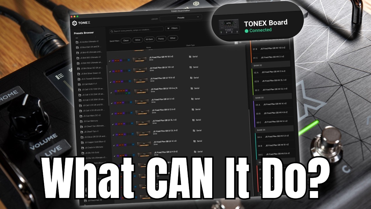 TONEX Board Editor Explained — What It CAN & CAN’T Do