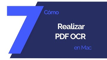 Cómo realizar PDF OCR en Mac