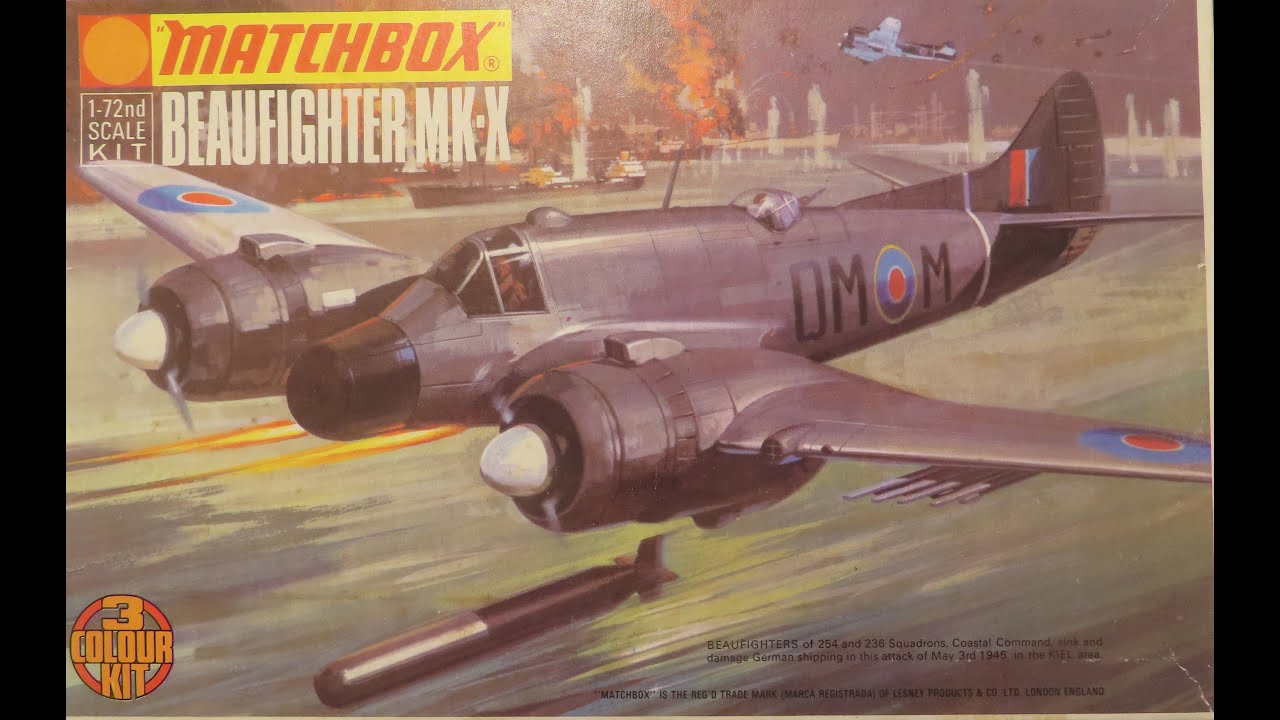 Matchbox 1:72 Bristol Beaufighter Mk.X (PK-103) - Review and Build