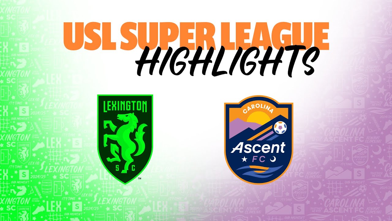 10.6.2024 | Lexington SC vs. Carolina Ascent FC - Game Highlights