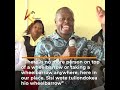 " Sisi wote tuliondokea hio wheelbarrow.” -Hon. Ndindi Nyoro