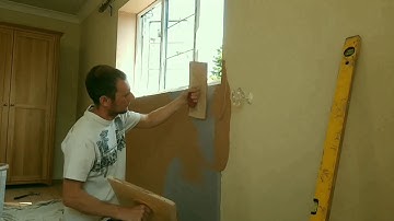 Part 2 bricking up door an putting in window plastering