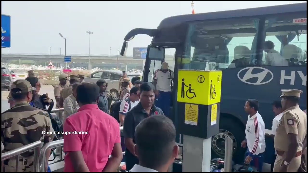 Indian cricket team off to kolkatta | Chennai Airport | ICC T20 Worldcup 2026