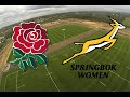 International Friendly: Springbok Women v England U20 LIVE !