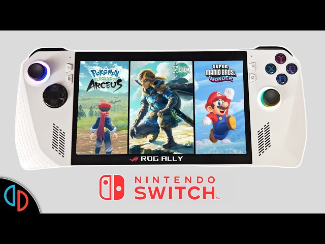 Nintendo Switch Emulation on the ROG Ally is AMAZING! Zelda