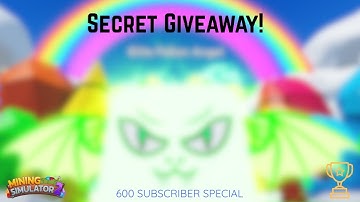 🍀 SECRET GIVEAWAY🍀 (Mining Simulator 2)