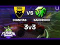 FUSION EU Day 4 | Sandrock vs Dignitas | 3v3 Quarter Final