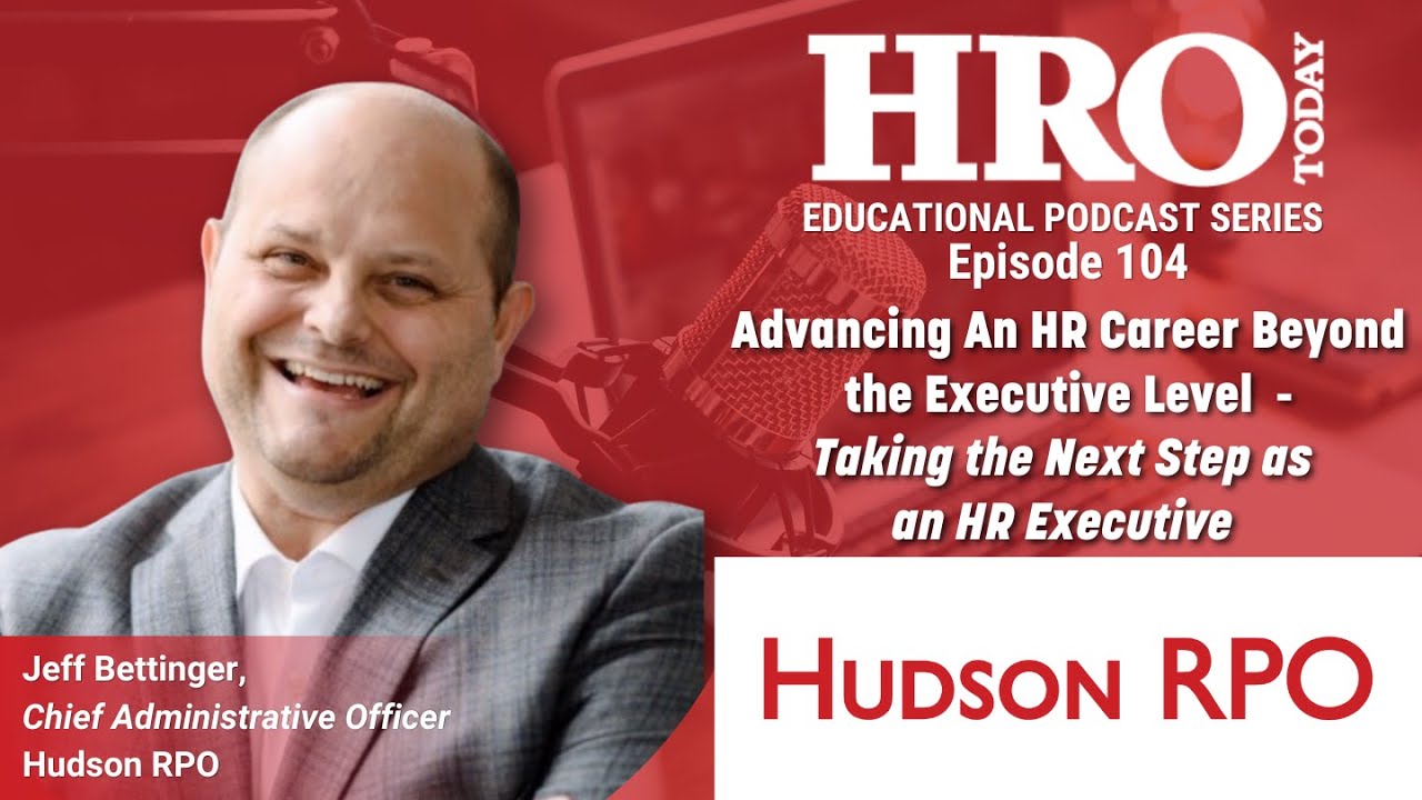 Advancing An HR Career Beyond the Executive Level - YouTube