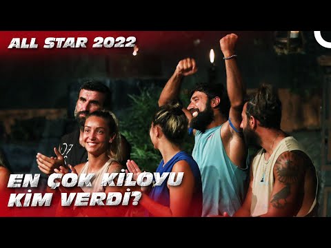 YARIŞMACILARIN KİLO DEĞİŞİMİ | Survivor All Star 2022 - 60. Bölüm