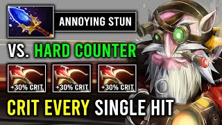 WTF Triple Daedalus +90% Crit Every Hit with Aghanim Ministun Sniper Against Hard Counter Dota 2