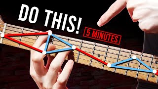 How to INSTANTLY visualize the FULL fretboard! (Guitar Lesson)