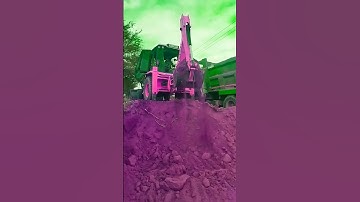 bulldozer jcb backhoe loading soil truck #jcbvideo #jcb3dx #viralshort #viralvideos #yt