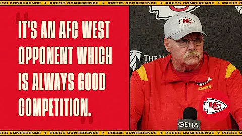 Andy Reid: "It's an AFC West opponent which is always good competition." | Press Conference 12/7