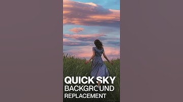 🤟 Crazy Trick Quick Replace Sky in Seconds! #shorts✨ || Photoshop CC 2021🔥