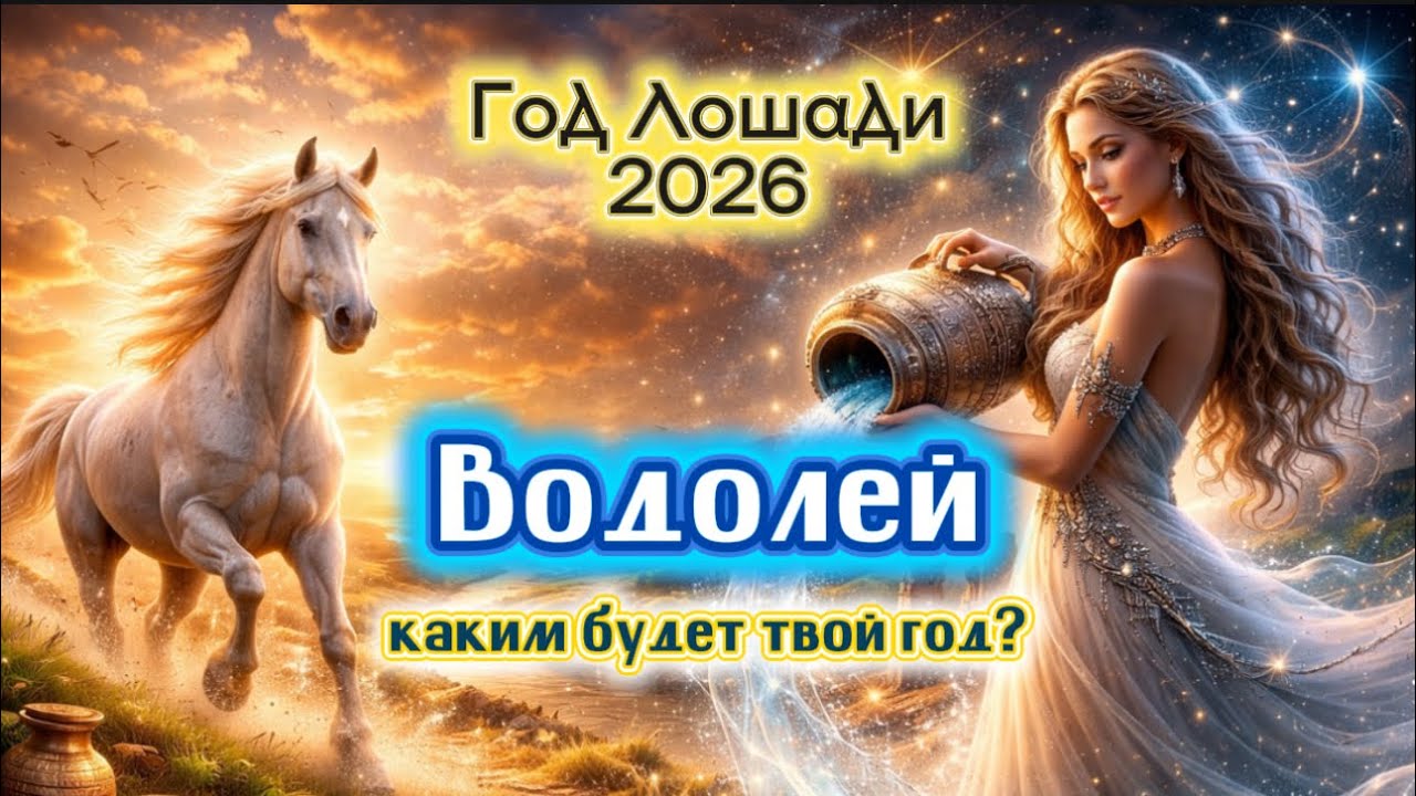 ВОДОЛЕЙ 2026 — год, который ломает старую версию тебя | Прогноз по месяцам 