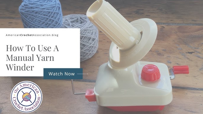 Knitting Help - Using a Ball Winder and Swift 