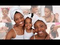 3 DIFFERENT NATURAL HAIR ROUTINES IN 1 DAY! Mom & Daughter Wash Day!