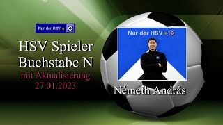 HSV Spieler Buchstabe N Aktualisierung 27.01.2023