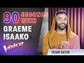 The Blind Auditions: 90 Seconds With Graeme Isaako | The Voice Australia 2020
