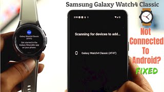 How to Fix Samsung Galaxy 4 Classic Not Connected to Any Android!