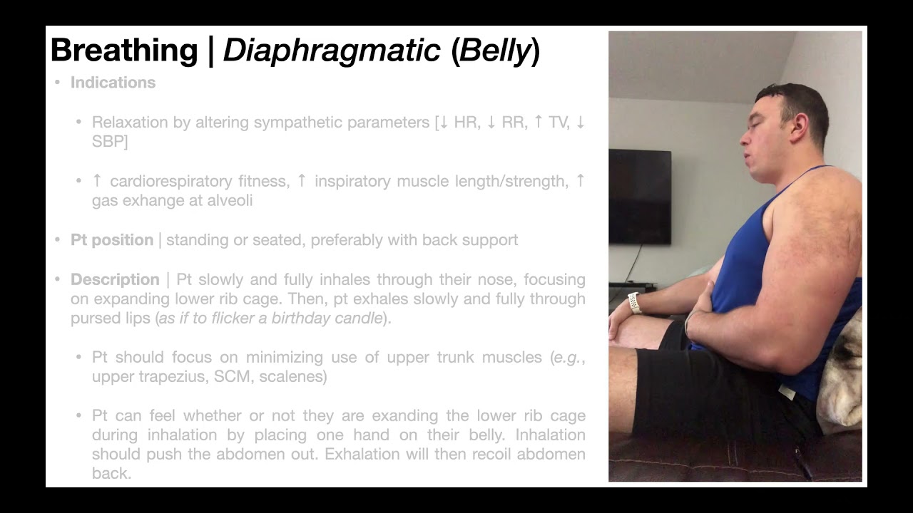 Breathing Pattern Data at Quiet Breathing, Diaphragmatic Breathing, and...  | Download Table