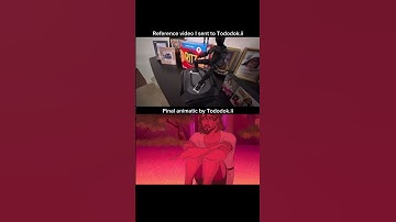 Here’s the reference video I sent to the amazing tododokii 🌃 for the animatic of Not Sorry For