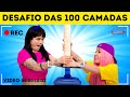 Minha amiga é uma SEREIA - Desafio das 100 CAMADAS - Sozinho em Casa - por Opa Sopa