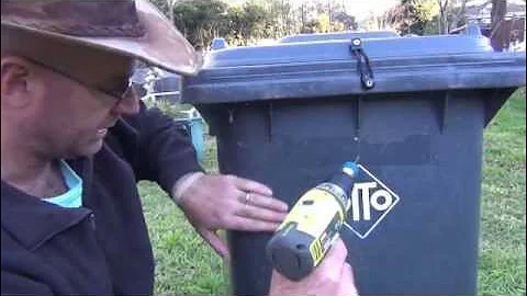 How to make a Worm Farm from a Wheelie Bin