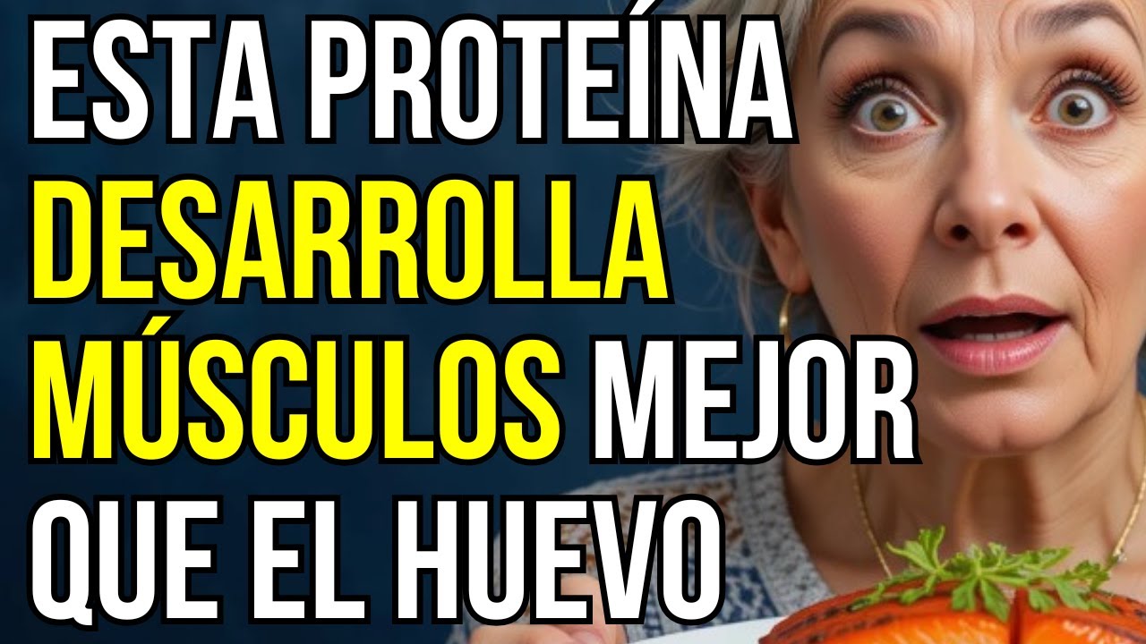 Gana Músculo Después de los 70: ¡ESTA PROTEÍNA es Mejor que el Huevo!
