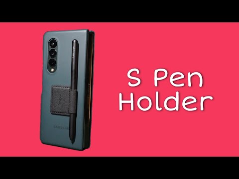 The Best S Pen Holder for Samsung Galaxy Z Fold 3 & S 21 Ultra!