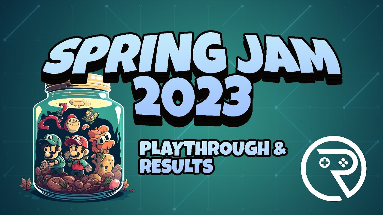 Spring Game Jam Spring Games Jam 2023 - Playthrough and Results - YouTube