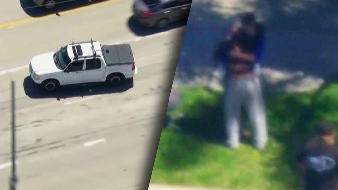 Police Chase Ends With Suspect Getting A Hug Report