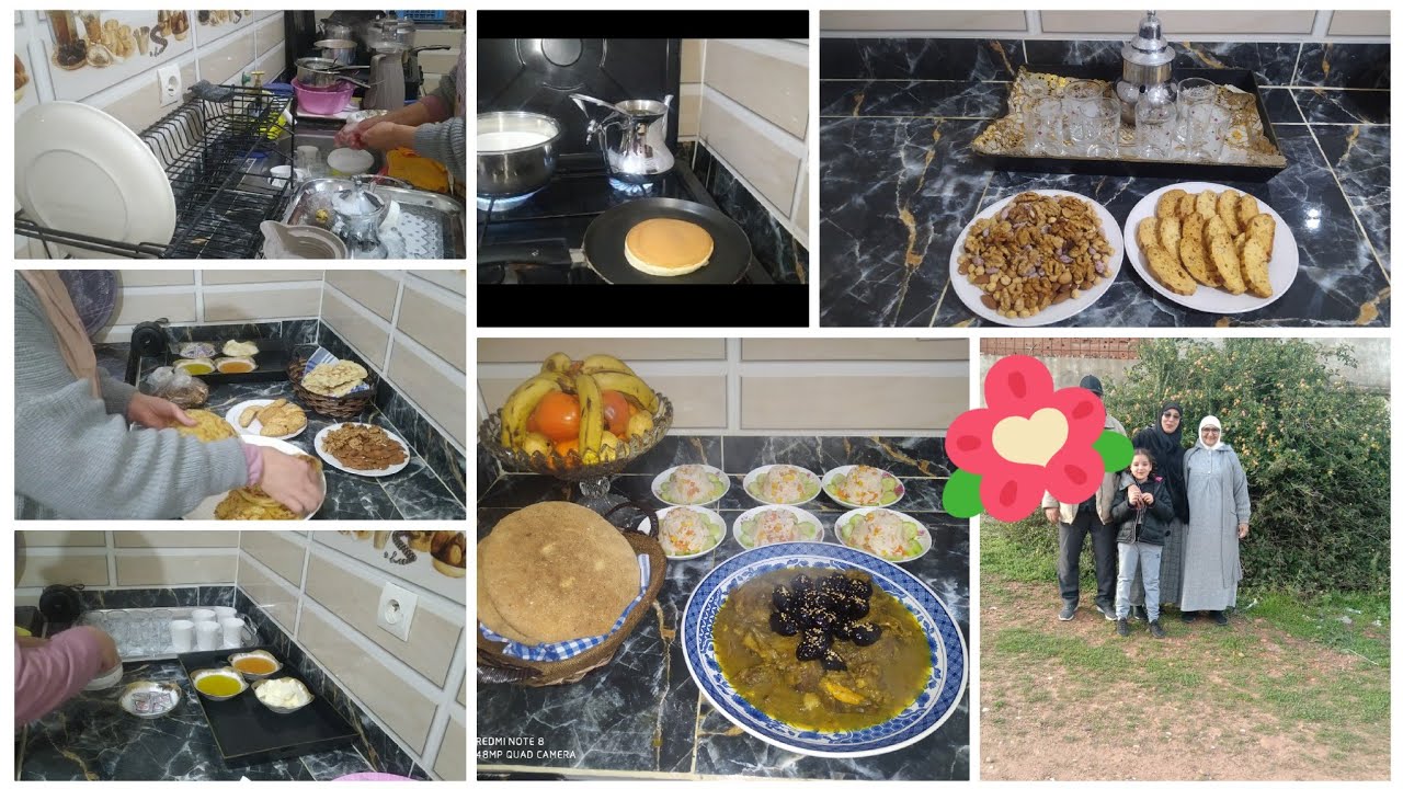 وأخيرا جاو عندي الولدين مقادني فرحة🥰نهار الحداكة والتاويل شهيوات/ بان كيك سهل واقتصادي وسريع😋