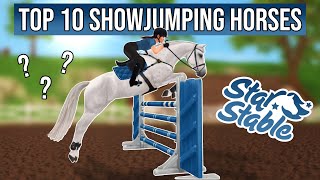 Top 10 Showjumping Horses in Star Stable!