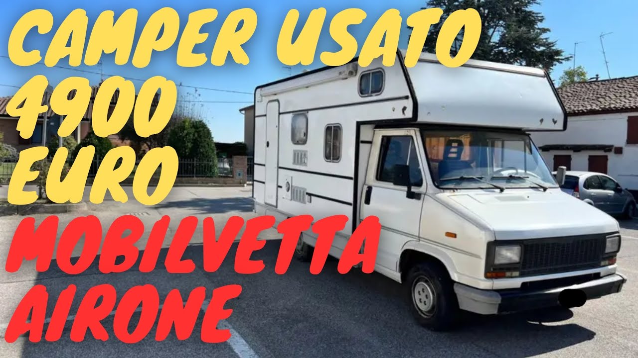 camper-usato-4900-euro-mobilvetta-airone-youtube