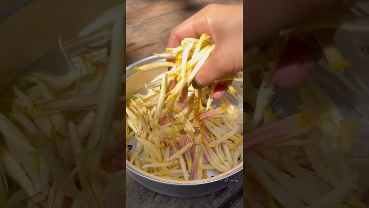 HOW TO PREPARE BANANA BLOSSOMS Banana Flower Shorts Alojasdiary